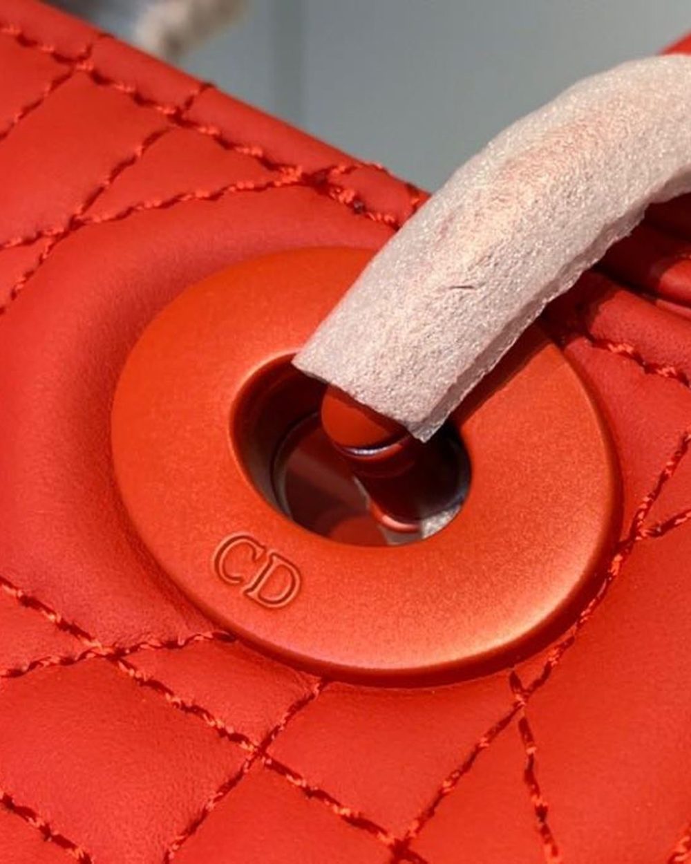 1:1 Replica Christian Dior Mini Lady Dior Bag with Chain Matte Hardware Spring/Summer Collection, Red , For Women Women’s Handbags, 18cm CD
