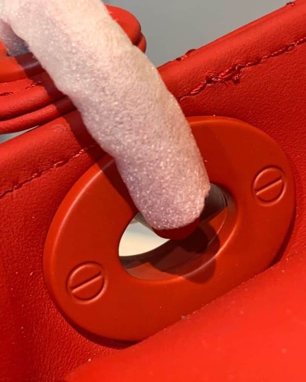 1:1 Replica Christian Dior Mini Lady Dior Bag with Chain Matte Hardware Spring/Summer Collection, Red , For Women Women’s Handbags, 18cm CD