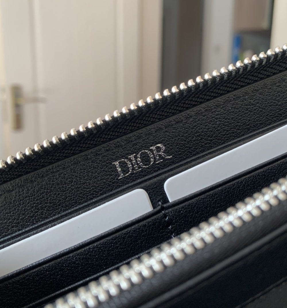 1:1 Replica Christian Dior Oblique Brown Clutch Women's Wallet 20cm/7.8in CD