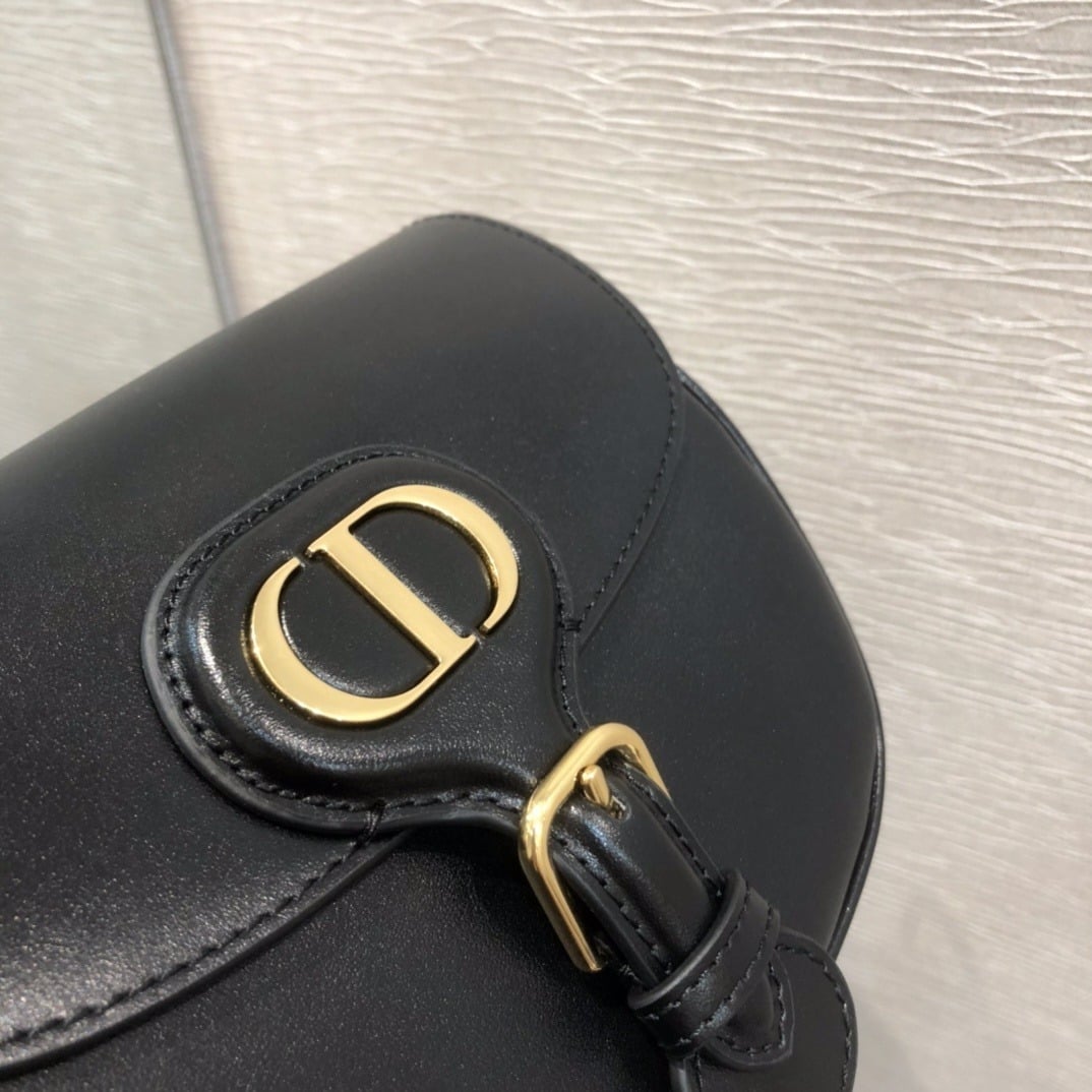 1:1 Replica Christian Dior Small Bobby Bag Black For Women 7in/18cm CD M9317UMOL_M900 - Image 7