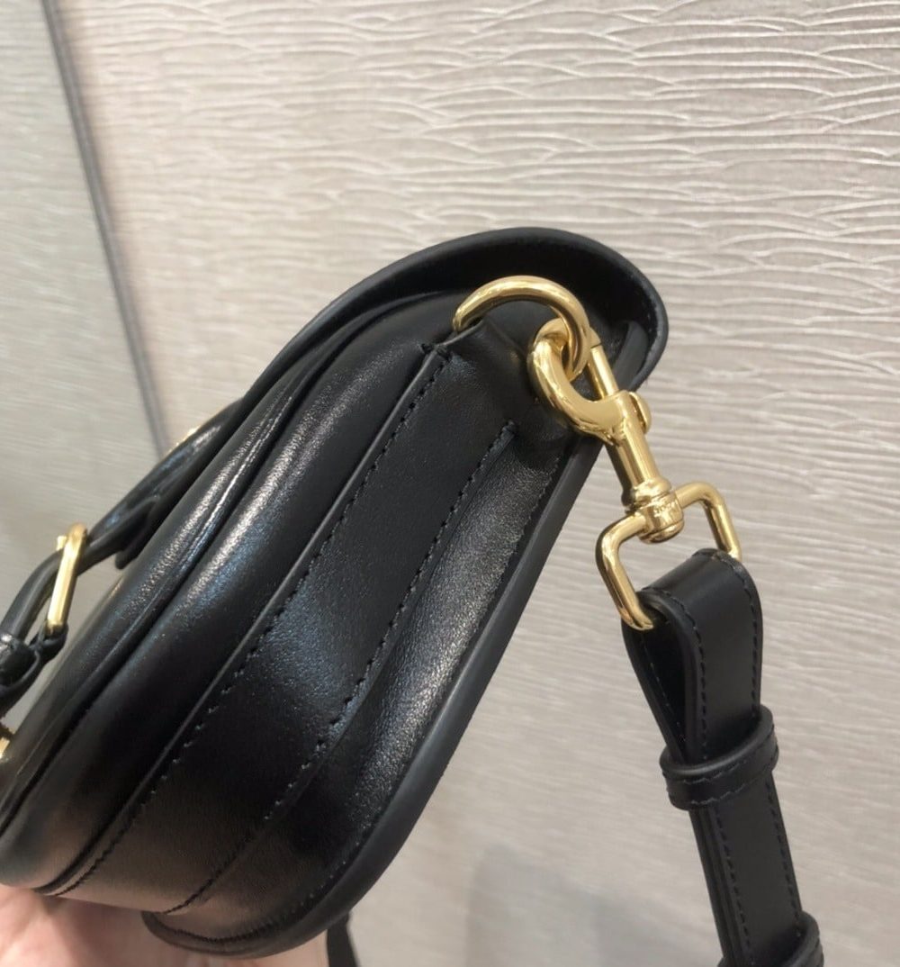 1:1 Replica Christian Dior Small Bobby Bag Black For Women 7in/18cm CD M9317UMOL_M900