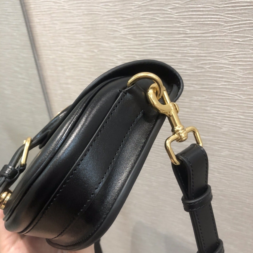 1:1 Replica Christian Dior Small Bobby Bag Black For Women 7in/18cm CD M9317UMOL_M900 - Image 5