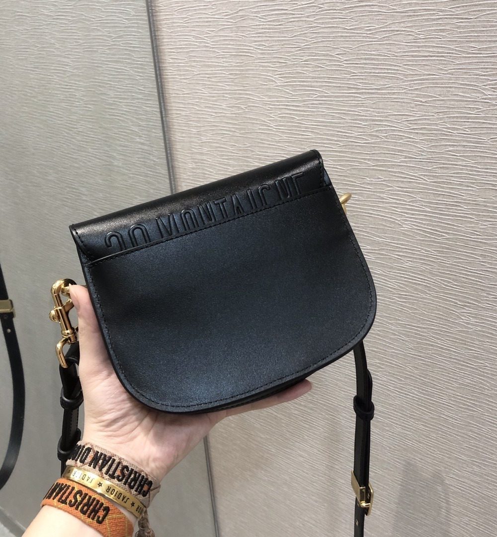 1:1 Replica Christian Dior Small Bobby Bag Black For Women 7in/18cm CD M9317UMOL_M900