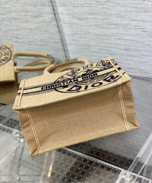 1:1 Replica Christian Dior Small Dior Book Tote Brown, For Women, Women’s Handbags 26.5cm/10.5in CD M1265ZRUW_M918