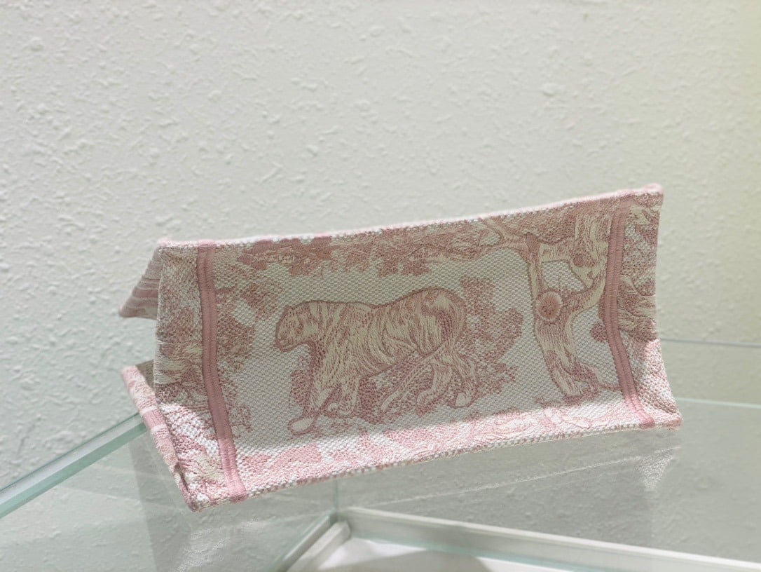 1:1 Replica Christian Dior Small Dior Book Tote Pink, For Women, Women’s Handbags 26.5cm/10.5in CD - Image 7