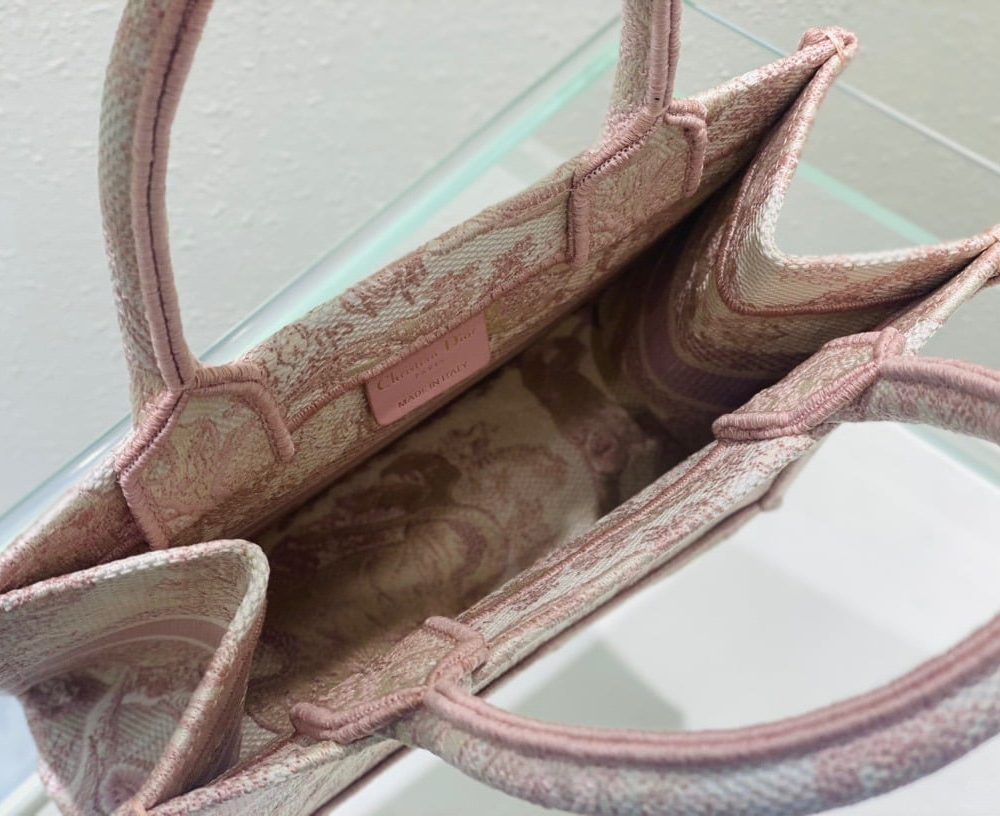 1:1 Replica Christian Dior Small Dior Book Tote Pink, For Women, Women’s Handbags 26.5cm/10.5in CD