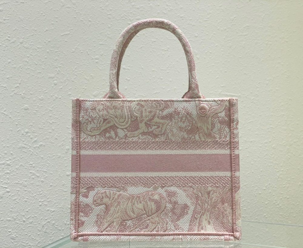 1:1 Replica Christian Dior Small Dior Book Tote Pink, For Women, Women’s Handbags 26.5cm/10.5in CD