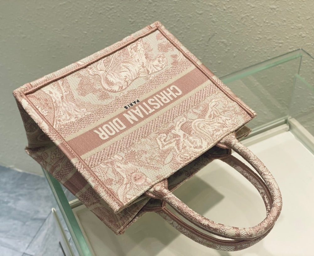 1:1 Replica Christian Dior Small Dior Book Tote Pink, For Women, Women’s Handbags 26.5cm/10.5in CD