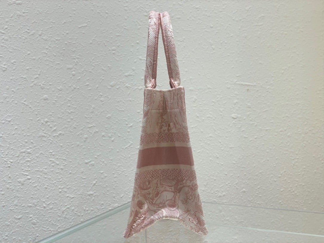 1:1 Replica Christian Dior Small Dior Book Tote Pink, For Women, Women’s Handbags 26.5cm/10.5in CD - Image 4