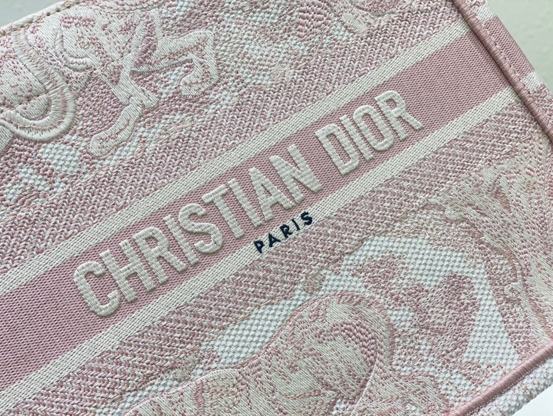1:1 Replica Christian Dior Small Dior Book Tote Pink, For Women, Women’s Handbags 26.5cm/10.5in CD - Image 3