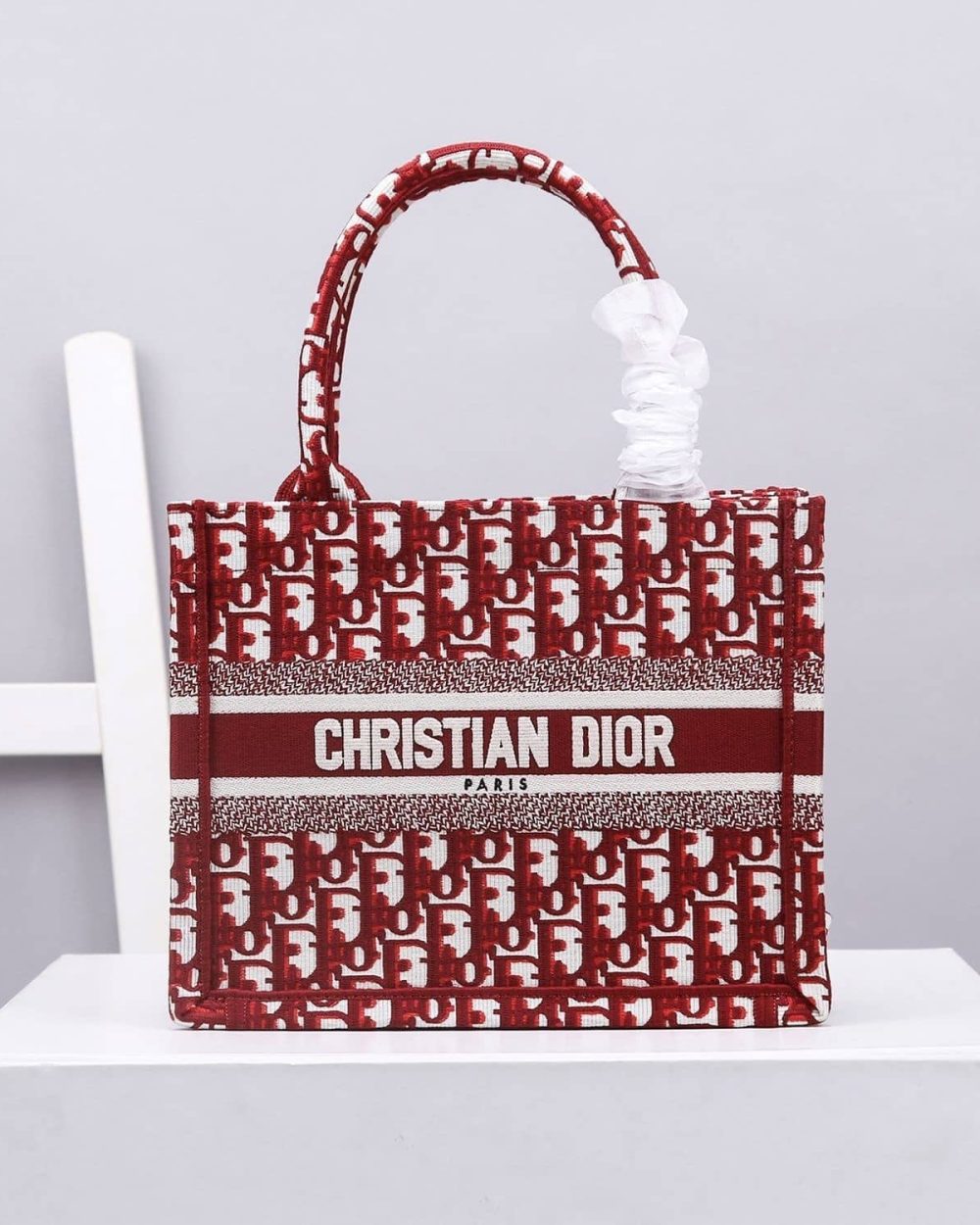 1:1 Replica Christian Dior Small Dior Book Tote Red, For Women, Women’s Handbags 26.5cm/10.5in CD M1265ZRIW_M17E