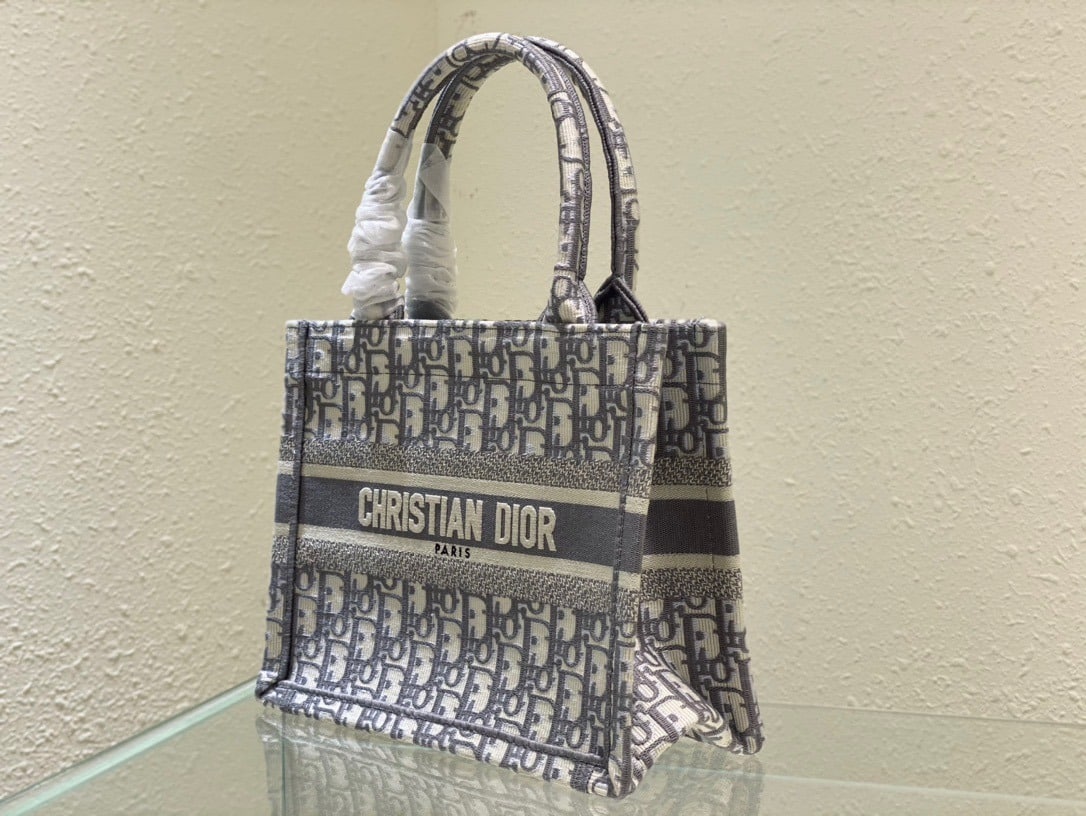 1:1 Replica Christian Dior Small Dior Book Tote Violet, For Women, Women’s Handbags 26.5cm/10.5in CD - Image 7