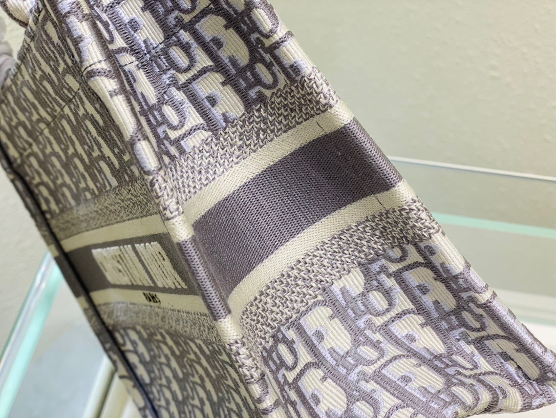 1:1 Replica Christian Dior Small Dior Book Tote Violet, For Women, Women’s Handbags 26.5cm/10.5in CD - Image 3