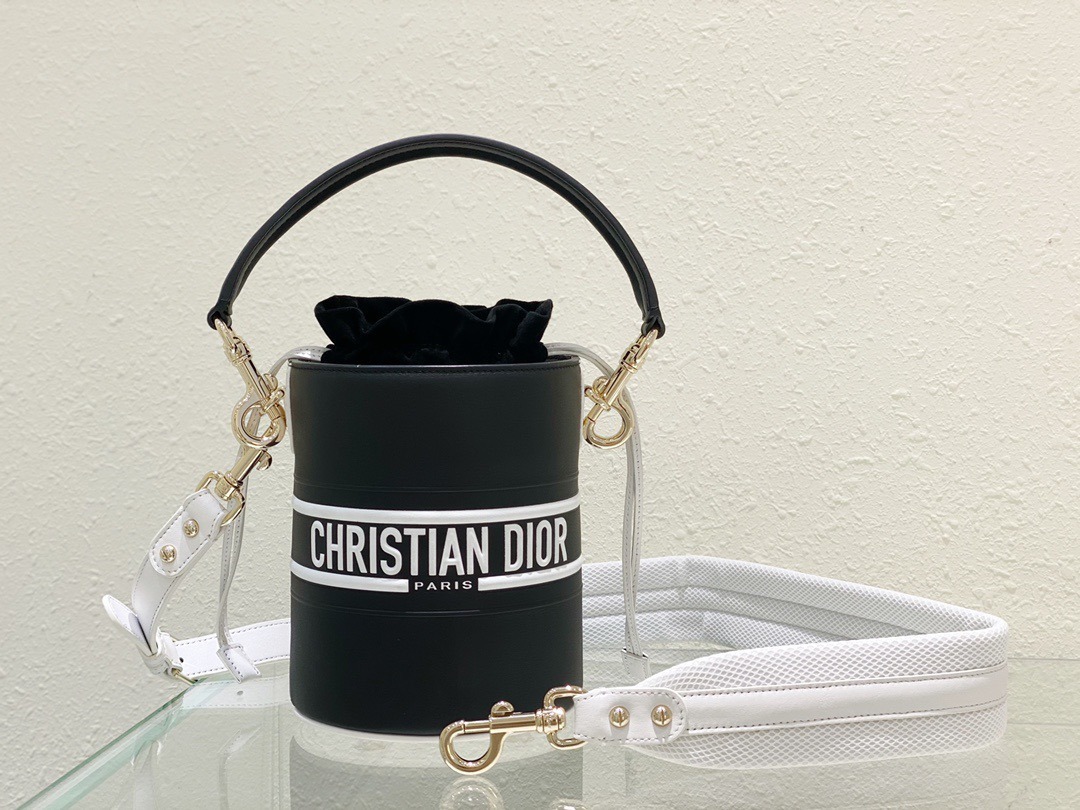 1:1 Replica Christian Dior Small Dior Vibe Bucket Bag Black, For Women, Women’s Handbags 5.5in/14cm CD M8703OOBR_M928 - Image 2