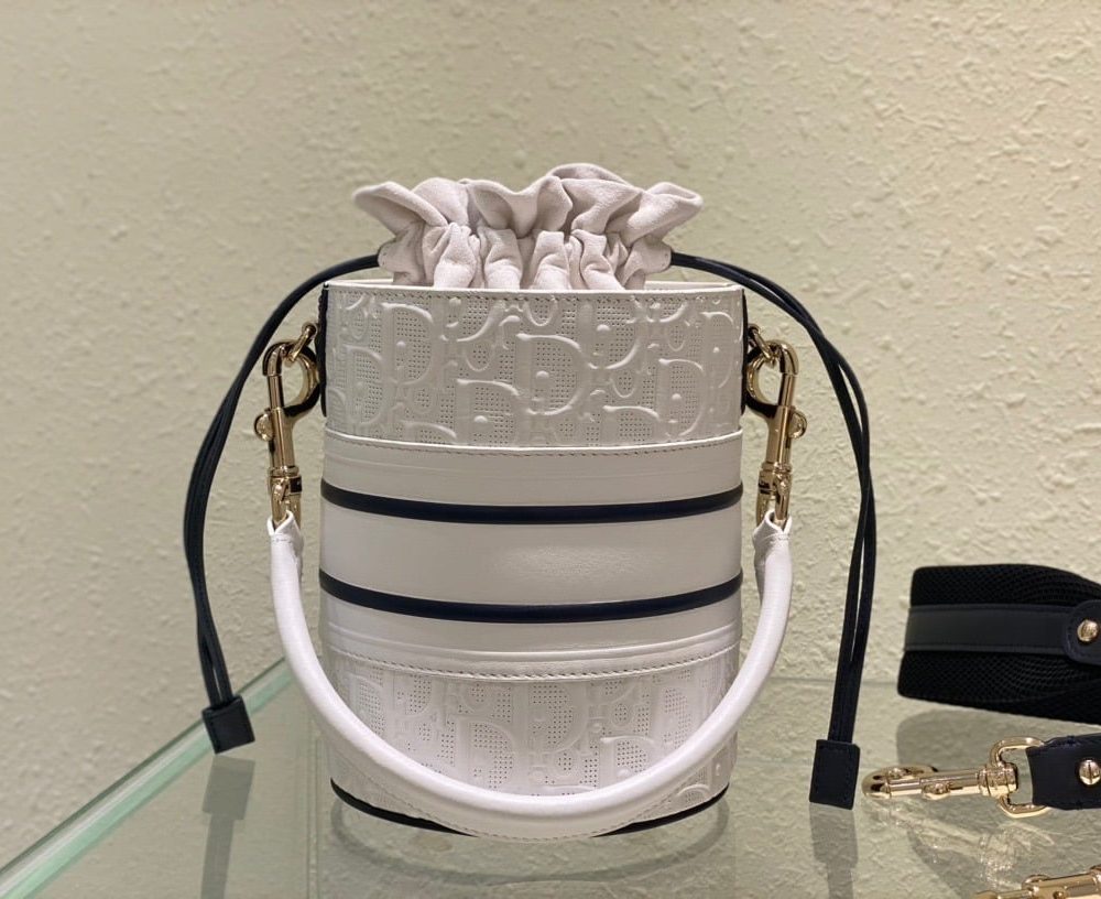 1:1 Replica Christian Dior Small Dior Vibe Bucket Bag White, For Women, Women’s Handbags 5.5in/14cm CD