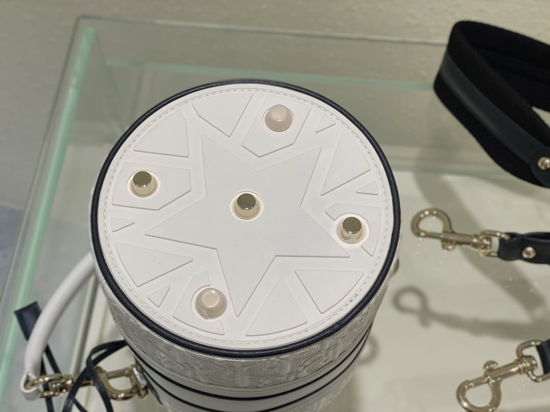 1:1 Replica Christian Dior Small Dior Vibe Bucket Bag White, For Women, Women’s Handbags 5.5in/14cm CD - Image 6