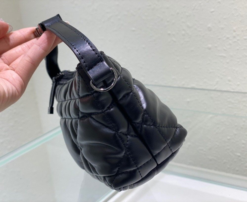 1:1 Replica Christian Dior Small DiorTravel Nomad Pouch Black, For Women, Women’s Handbags 6in/15cm CD S5553BMIG_M900