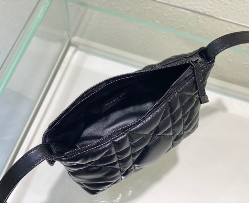 1:1 Replica Christian Dior Small DiorTravel Nomad Pouch Black, For Women, Women’s Handbags 6in/15cm CD S5553BMIG_M900