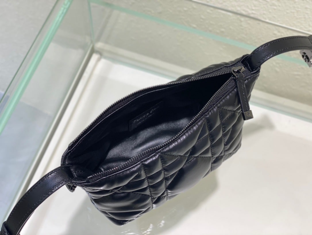 1:1 Replica Christian Dior Small DiorTravel Nomad Pouch Black, For Women, Women’s Handbags 6in/15cm CD S5553BMIG_M900 - Image 5