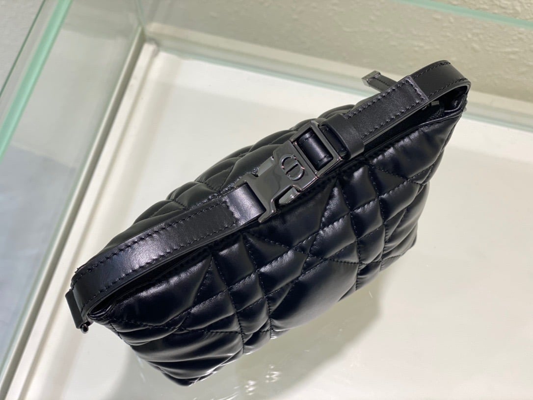 1:1 Replica Christian Dior Small DiorTravel Nomad Pouch Black, For Women, Women’s Handbags 6in/15cm CD S5553BMIG_M900 - Image 6