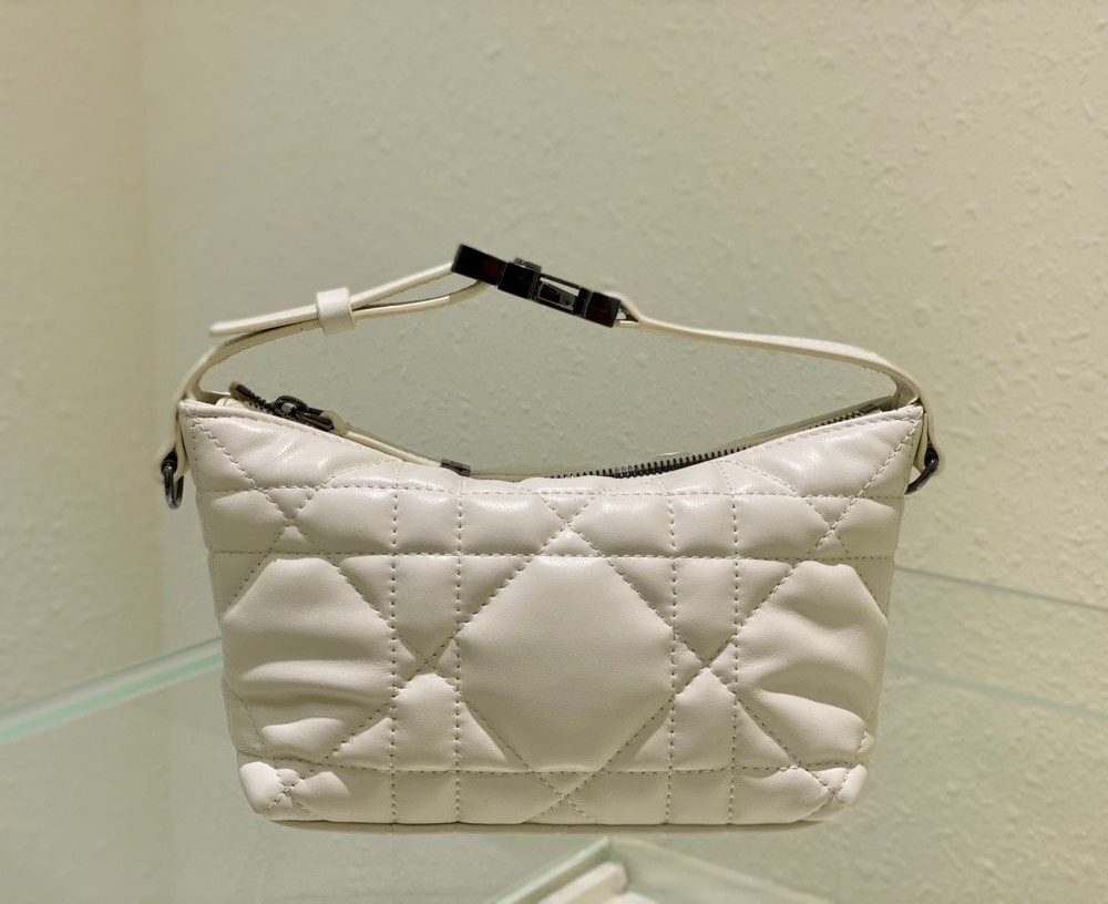 1:1 Replica Christian Dior Small DiorTravel Nomad Pouch White, For Women, Women’s Handbags 6in/15cm CD S5553BMIG_M030