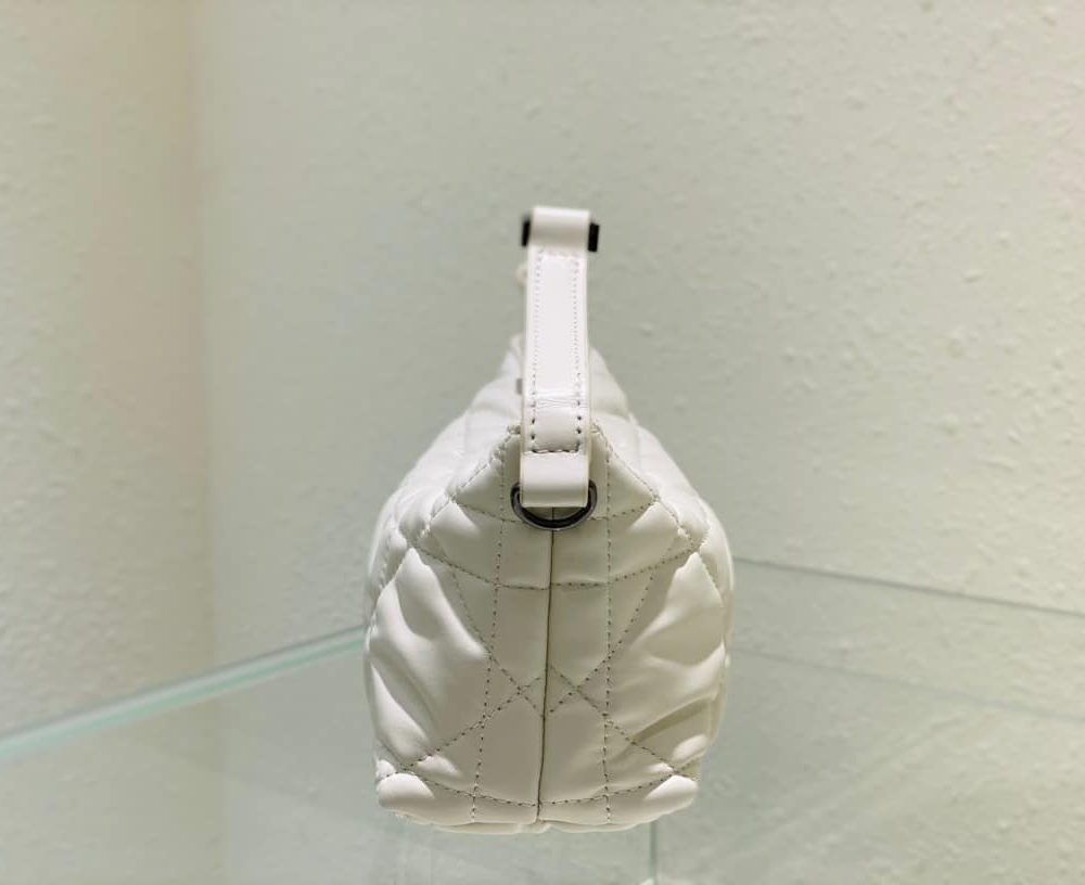 1:1 Replica Christian Dior Small DiorTravel Nomad Pouch White, For Women, Women’s Handbags 6in/15cm CD S5553BMIG_M030