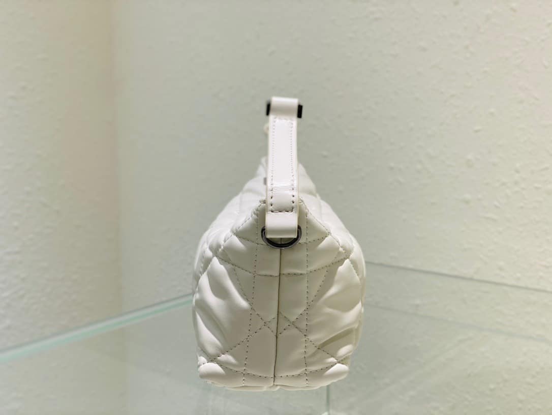 1:1 Replica Christian Dior Small DiorTravel Nomad Pouch White, For Women, Women’s Handbags 6in/15cm CD S5553BMIG_M030 - Image 5