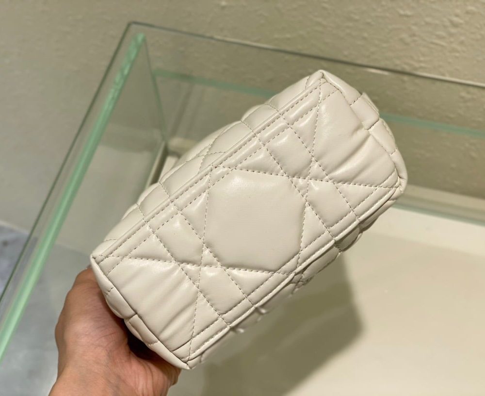 1:1 Replica Christian Dior Small DiorTravel Nomad Pouch White, For Women, Women’s Handbags 6in/15cm CD S5553BMIG_M030