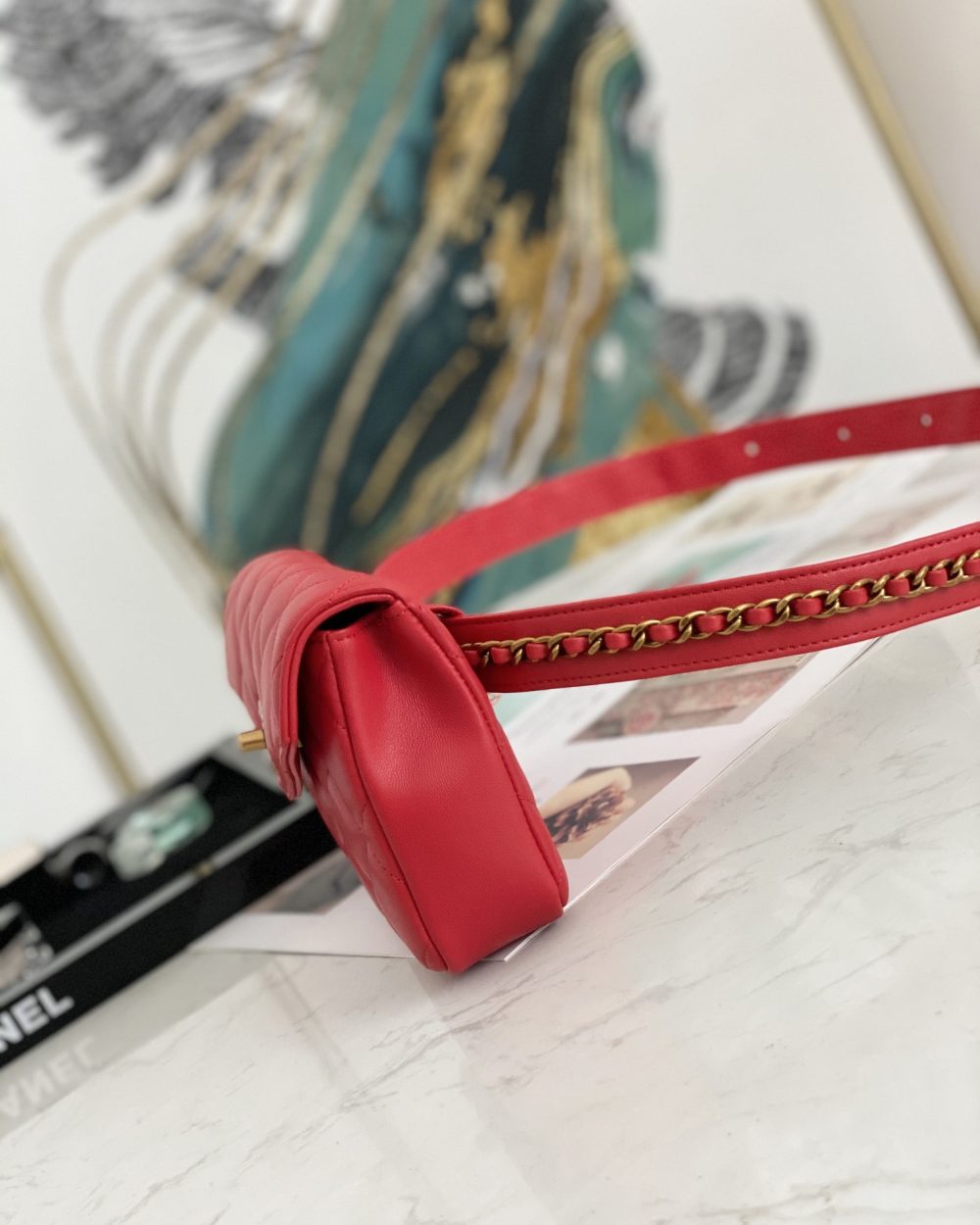 1:1 Replica CO-CO Chanel Belt Bag 18cm