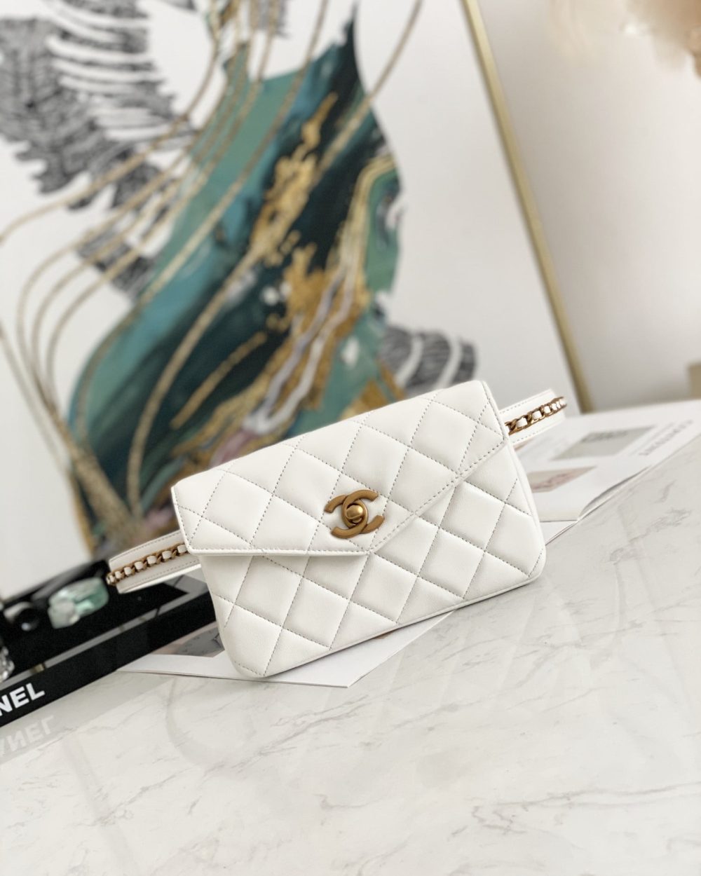 1:1 Replica CO-CO Chanel Belt Bag 18cm