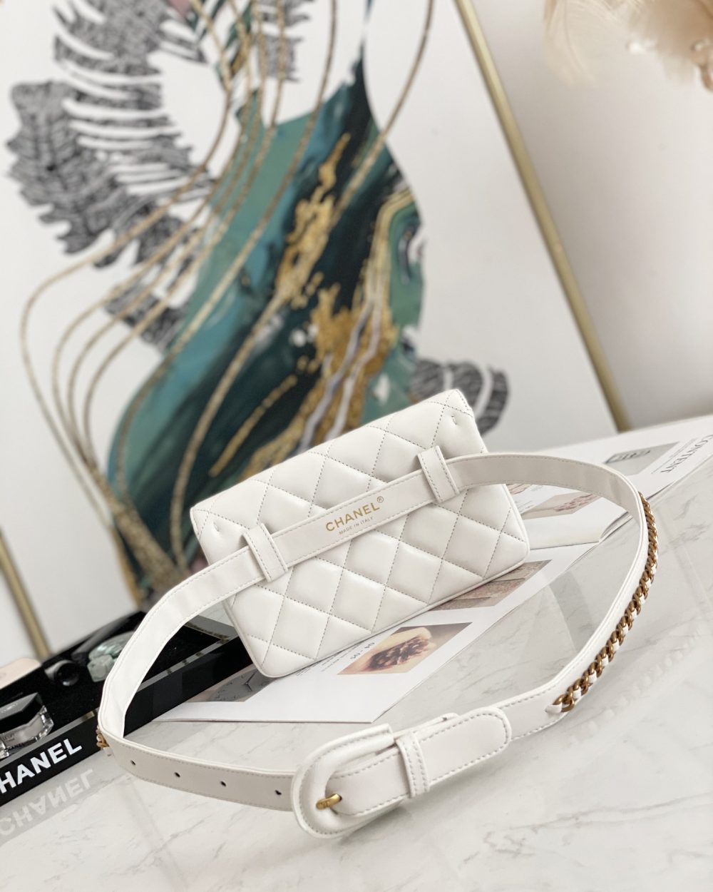 1:1 Replica CO-CO Chanel Belt Bag 18cm