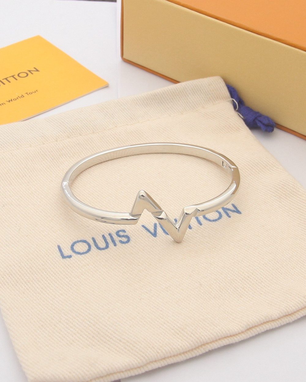 Combine List Of Louis Vuitton Volt Upside Down Bracelets Earrings And Necklace