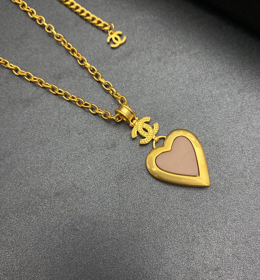 Combo Chanel Necklace And Earrings