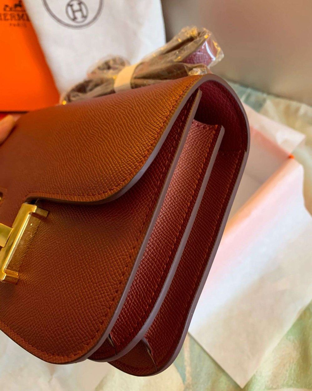 1:1 Replica Constance Burgundy/Pink/Orange For Women 19cm / 7.4in