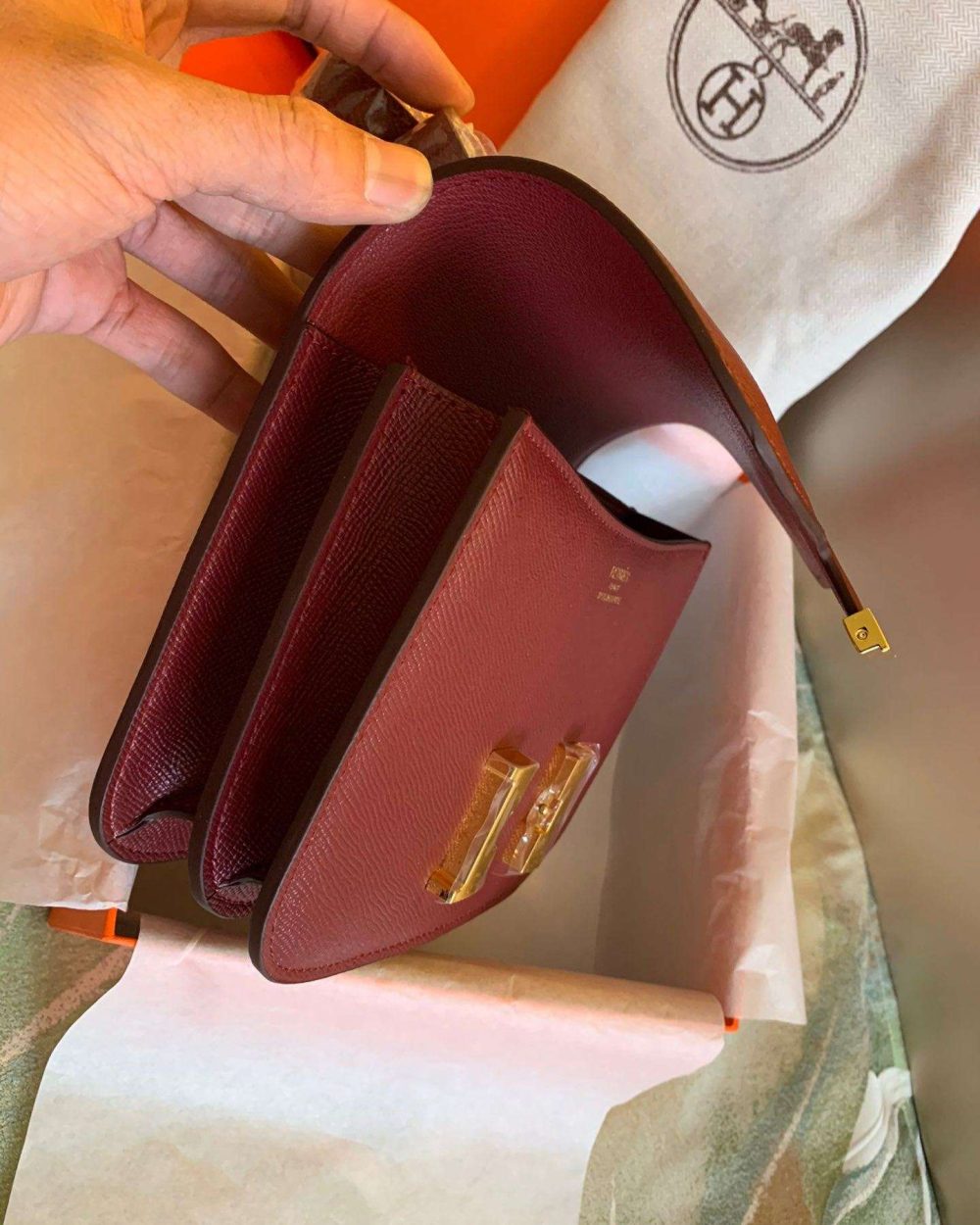 1:1 Replica Constance Burgundy/Pink/Orange For Women 19cm / 7.4in