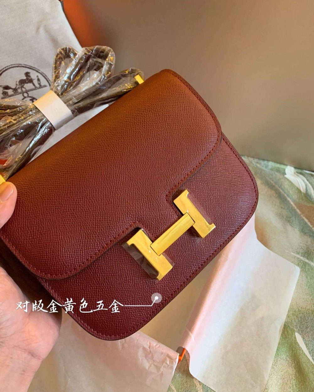 1:1 Replica Constance Burgundy/Pink/Orange For Women 19cm / 7.4in