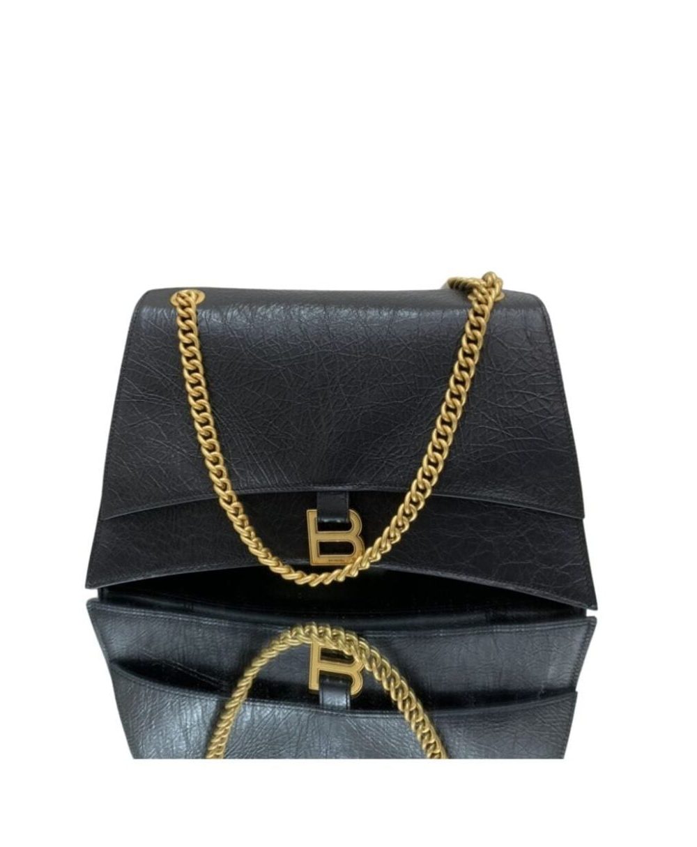 Crush Medium Chain Bag In Black For Women 12in/ 31cm