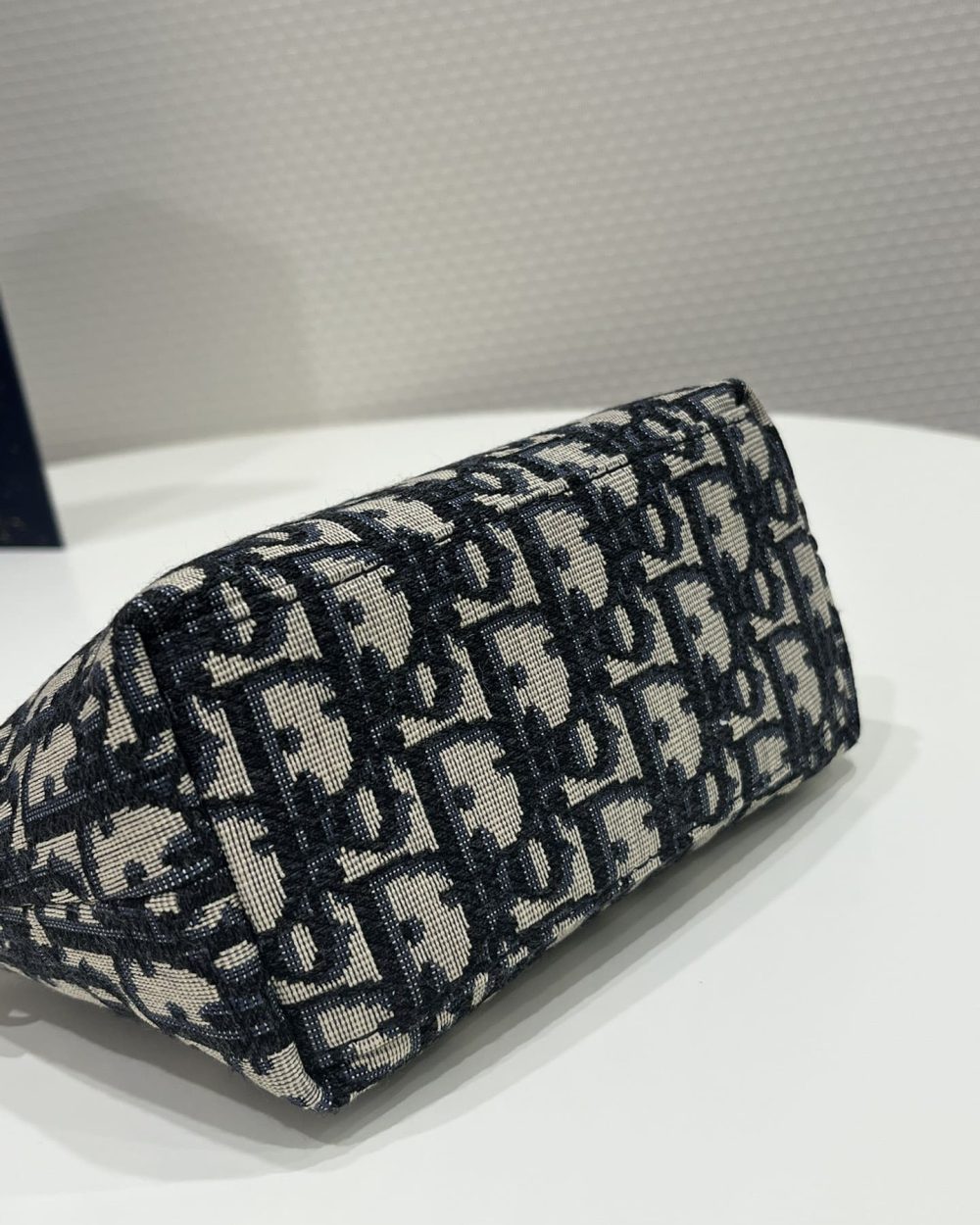 1:1 Replica Diortravel Nomad Pouch Blue For Women 6in/ 15cm