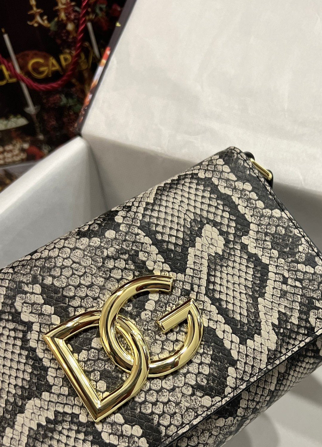 Dolce & Gabbana 3.5 Clutch Muticolour For Women 8.3in/21cm DG - Image 4