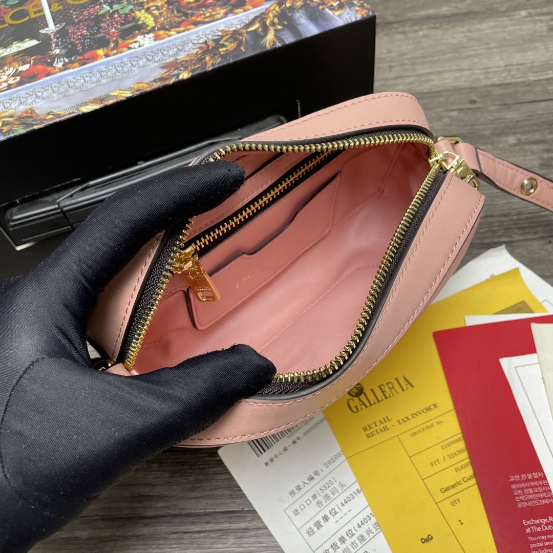 Dolce & Gabbana Crossbody 3.5 Bag Light Pink For Women 7.5in/19cm DG - Image 8