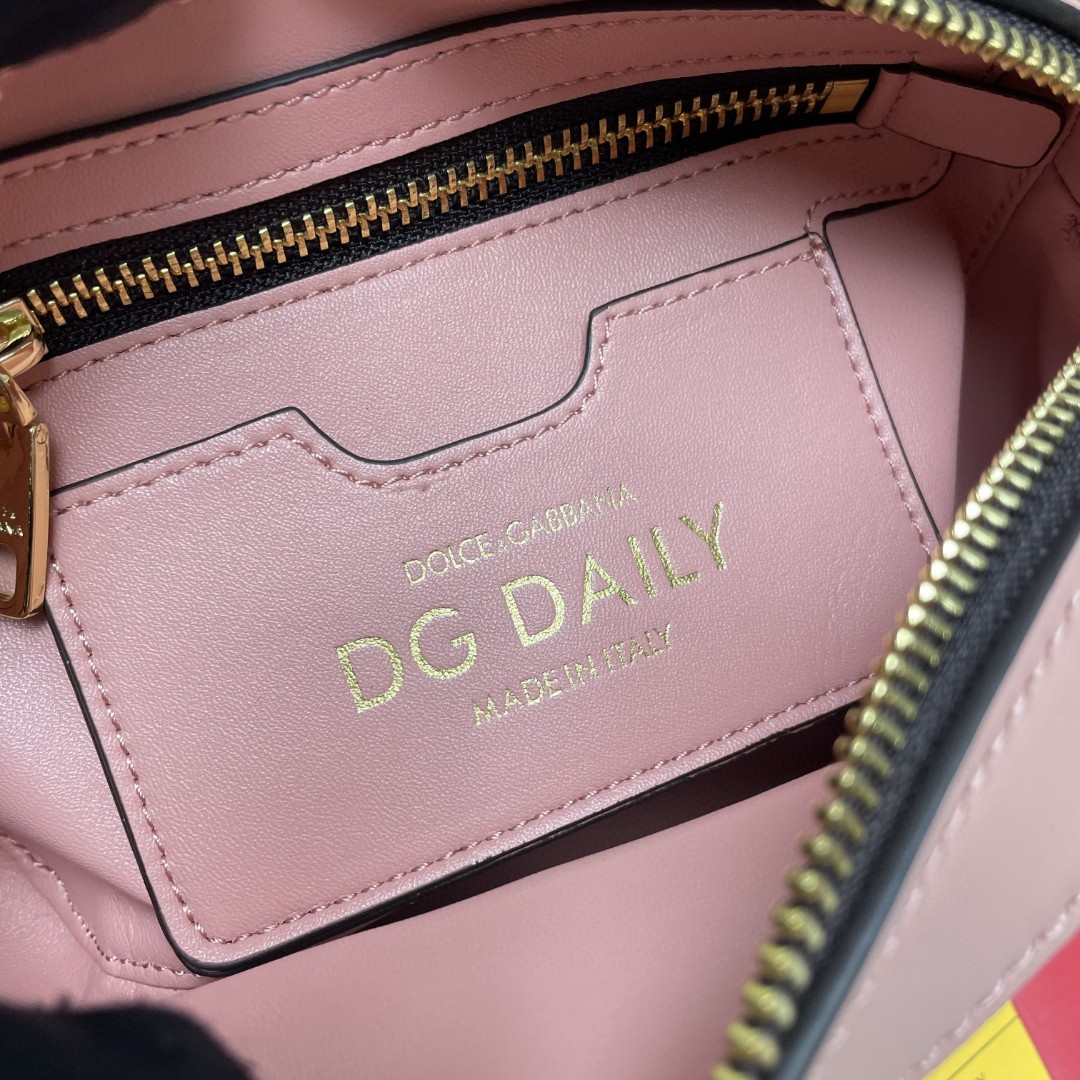 Dolce & Gabbana Crossbody 3.5 Bag Light Pink For Women 7.5in/19cm DG - Image 5