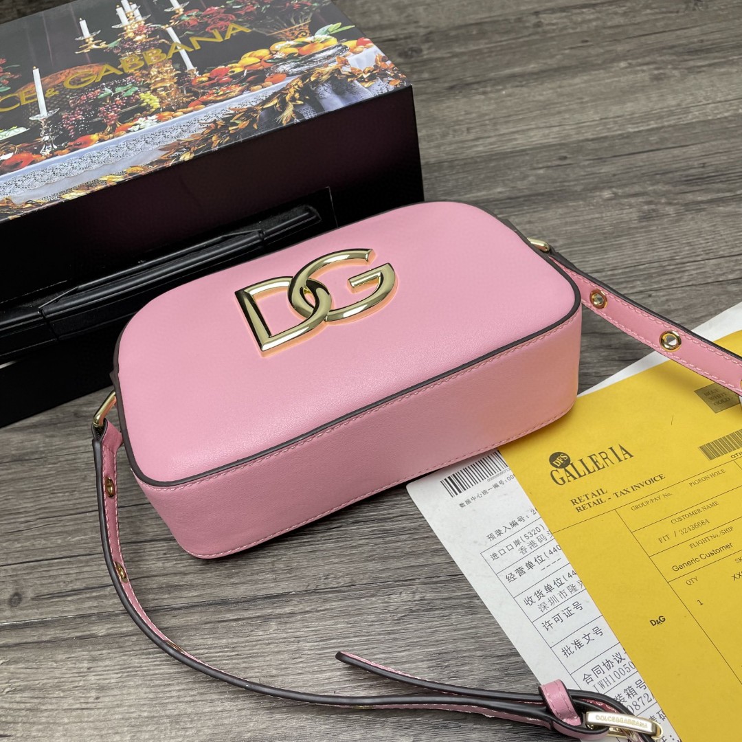Dolce & Gabbana Crossbody 3.5 Bag Pink For Women 7.5in/19cm DG BB7095AW57680469 - Image 2