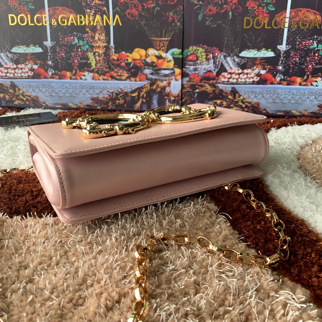 Dolce & Gabbana DG Girls CrossBody Bag Pink For Women 8.3in/21cm DG BB6498AZ80180412 - Image 2