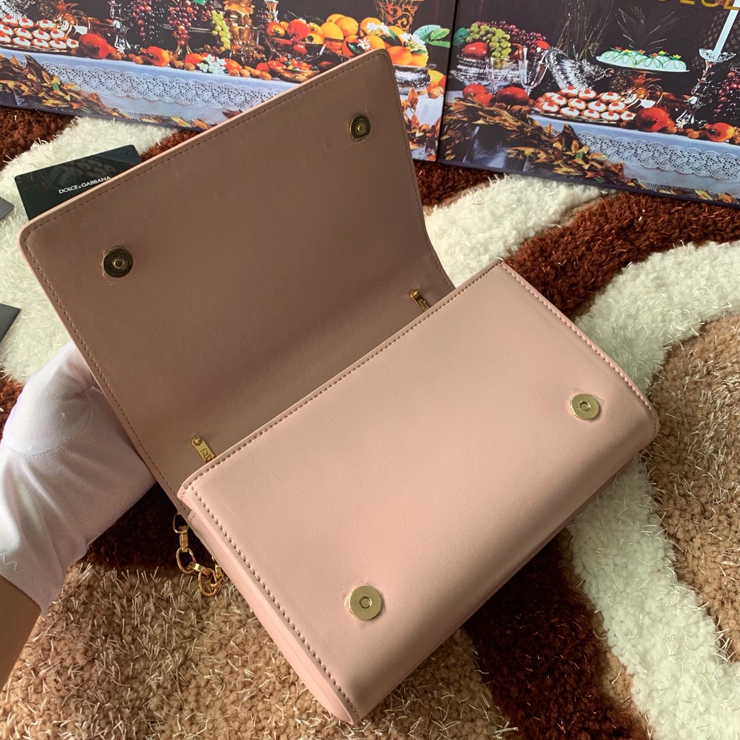 Dolce & Gabbana DG Girls CrossBody Bag Pink For Women 8.3in/21cm DG BB6498AZ80180412 - Image 4