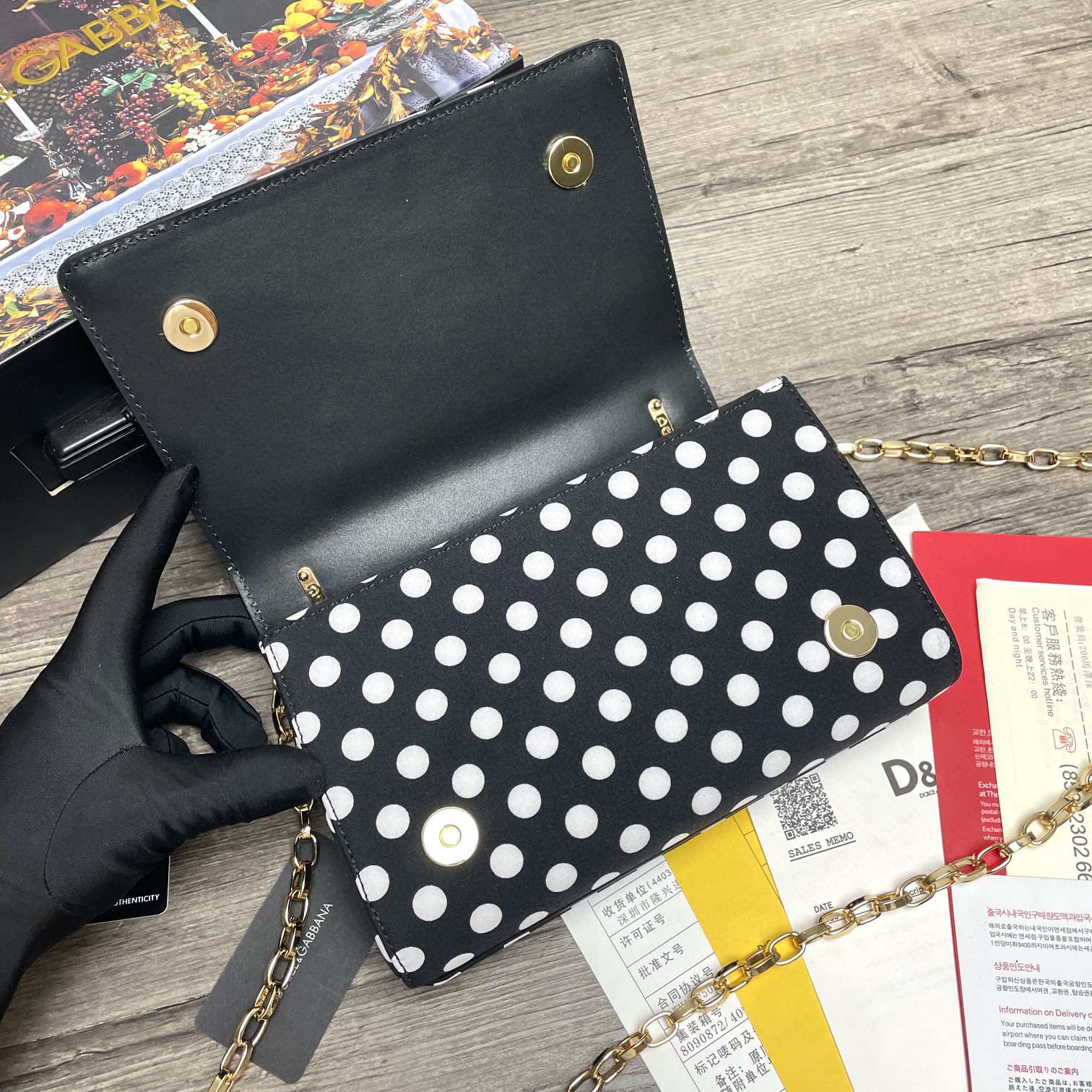 Dolce & Gabbana DG Girls CrossBody Bag With Polka Dots Muticolour For Women 8.3in/21cm DG - Image 8