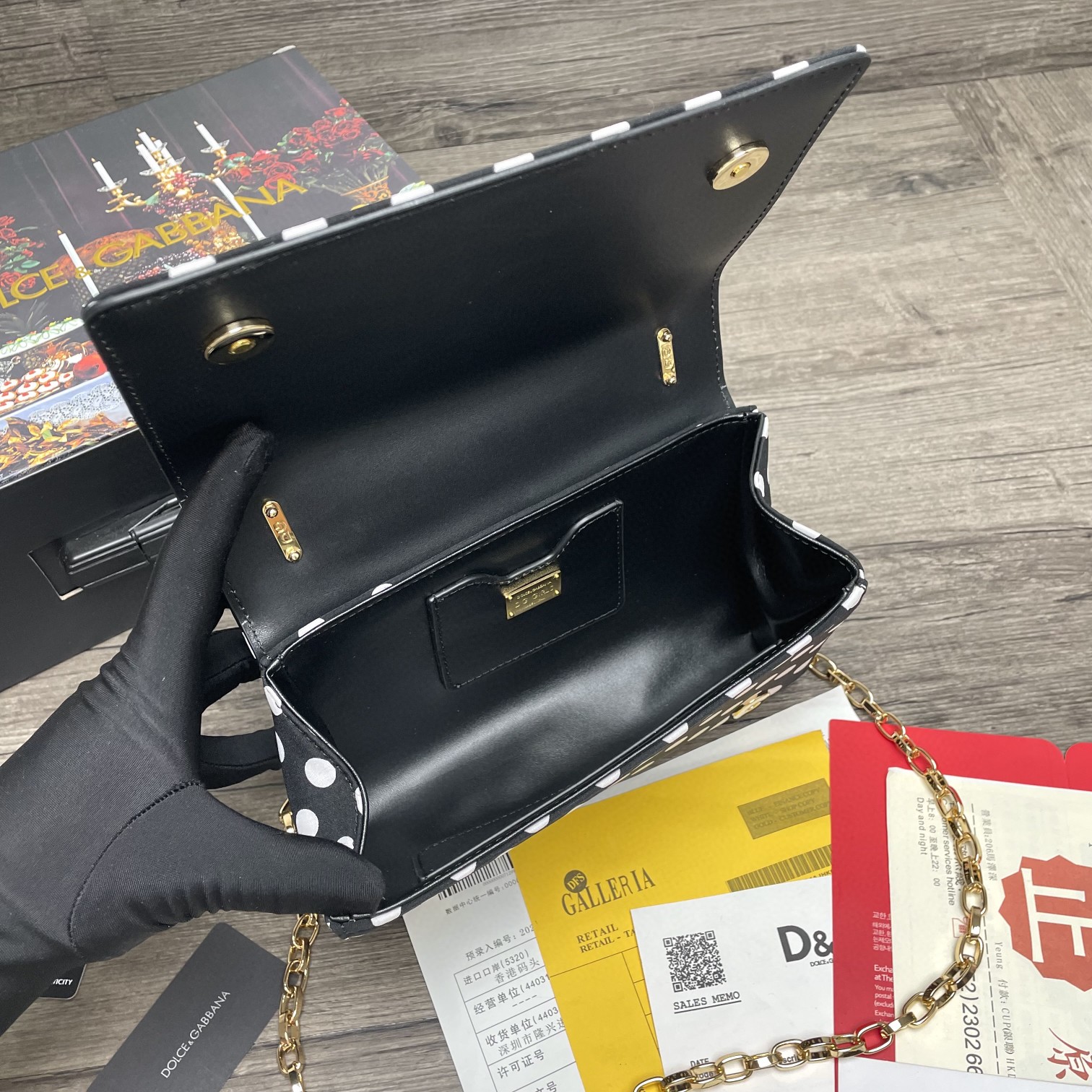 Dolce & Gabbana DG Girls CrossBody Bag With Polka Dots Muticolour For Women 8.3in/21cm DG - Image 6