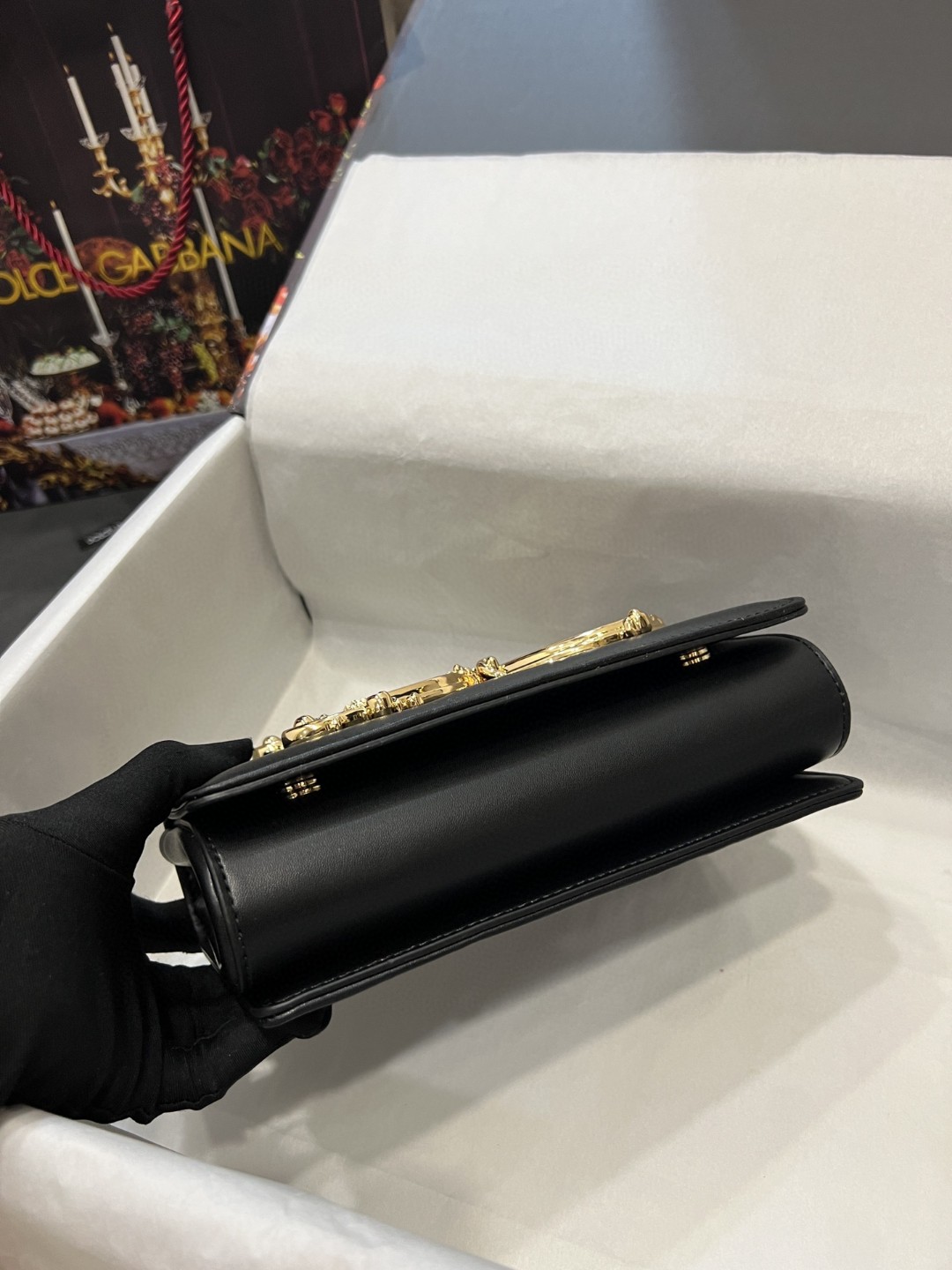 Dolce & Gabbana Nappa DG Girls Shoulder Bag Black For Women 8.3in/21cm DG BB6498AZ80180999 - Image 6