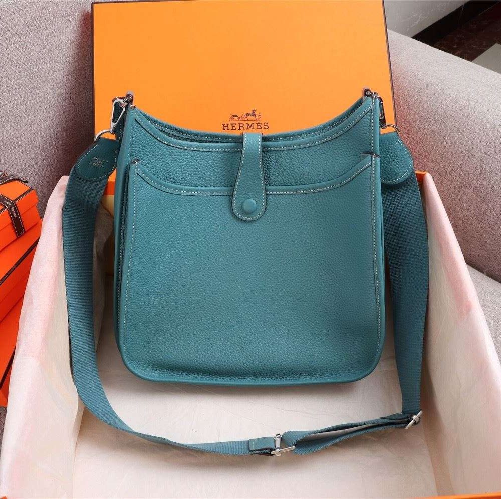 1:1 Replica Evelyne III 29 Bag Green Khaki/Jade Green/Black/Brown/Purple/Grey For Women 30cm / 11.8in