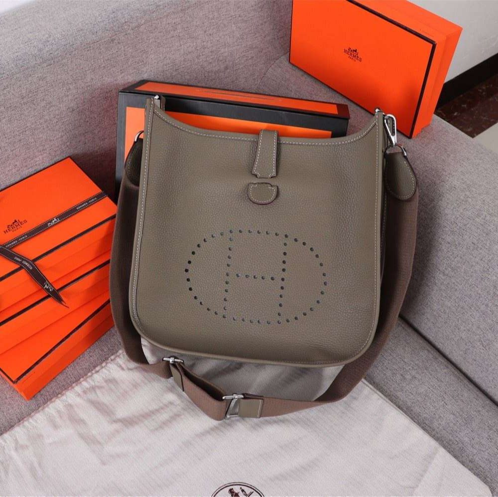 1:1 Replica Evelyne III 29 Bag Green Khaki/Jade Green/Black/Brown/Purple/Grey For Women 30cm / 11.8in