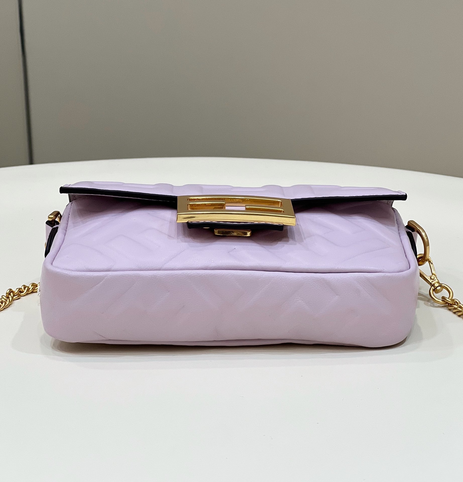 1:1 Replica Fendi Baguette Purple For Women, Women's Handbags, Shoulder And Crossbody Bags 7.5in/19cm FF 8BS017 - Image 5